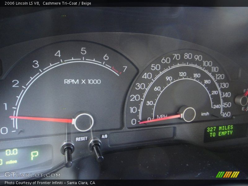 Cashmere Tri-Coat / Beige 2006 Lincoln LS V8