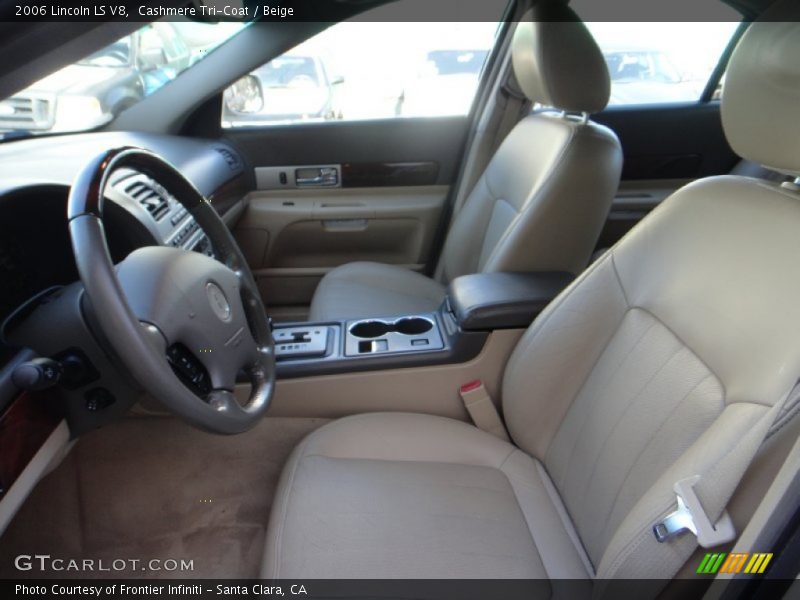 Cashmere Tri-Coat / Beige 2006 Lincoln LS V8