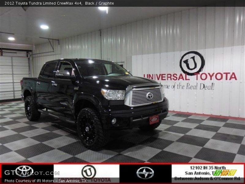 Black / Graphite 2012 Toyota Tundra Limited CrewMax 4x4