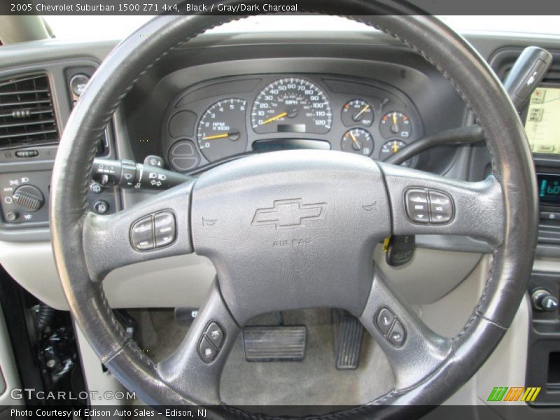 Black / Gray/Dark Charcoal 2005 Chevrolet Suburban 1500 Z71 4x4