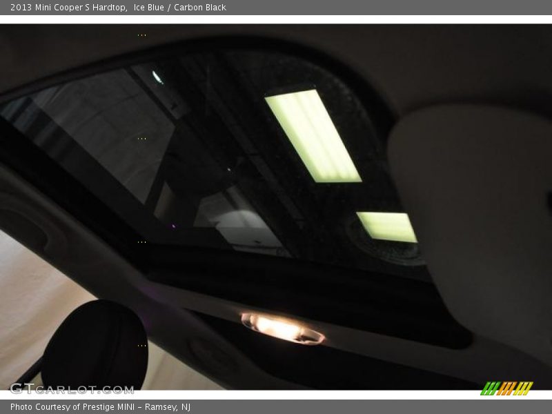 Ice Blue / Carbon Black 2013 Mini Cooper S Hardtop