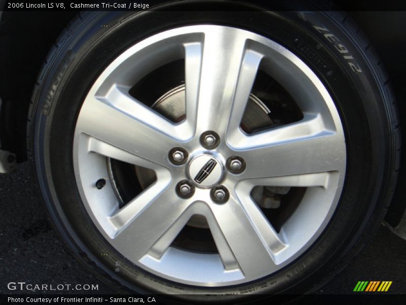 Cashmere Tri-Coat / Beige 2006 Lincoln LS V8