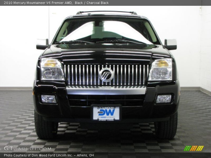 Black / Charcoal Black 2010 Mercury Mountaineer V6 Premier AWD