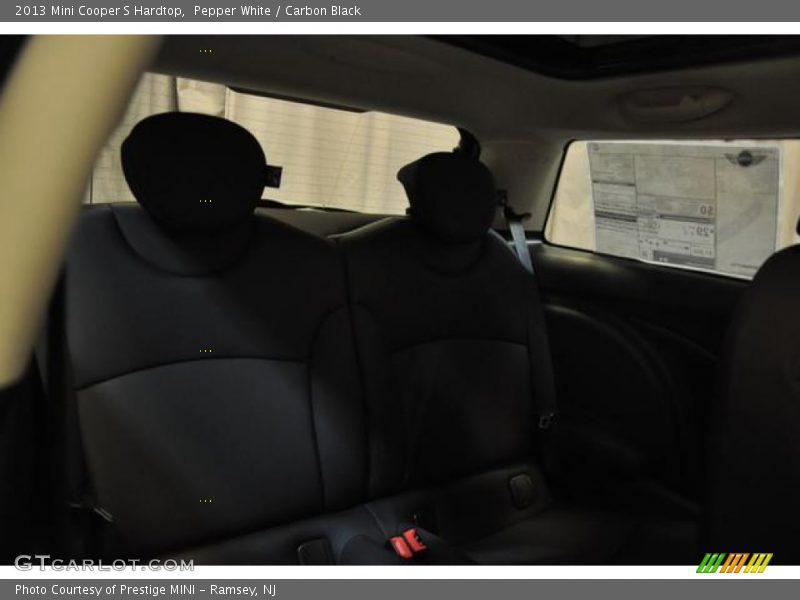 Pepper White / Carbon Black 2013 Mini Cooper S Hardtop