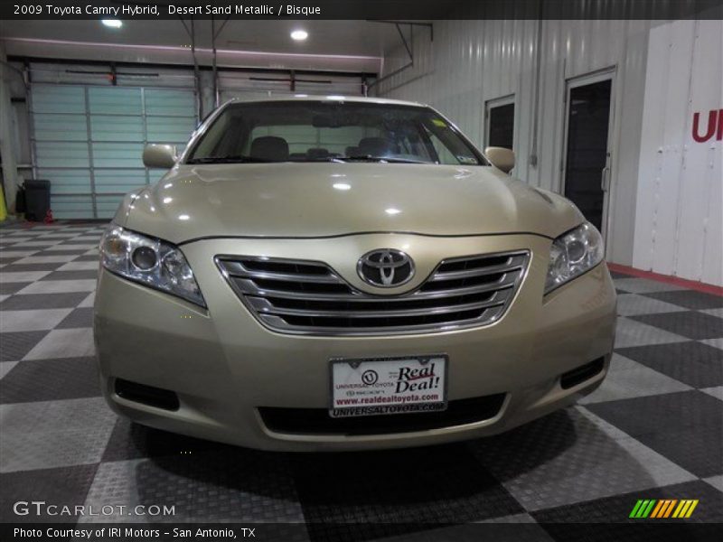 Desert Sand Metallic / Bisque 2009 Toyota Camry Hybrid