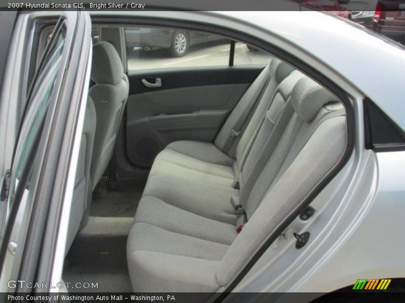 Bright Silver / Gray 2007 Hyundai Sonata GLS