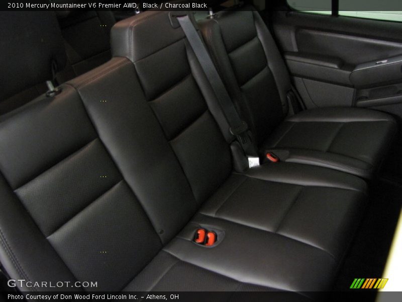 Black / Charcoal Black 2010 Mercury Mountaineer V6 Premier AWD
