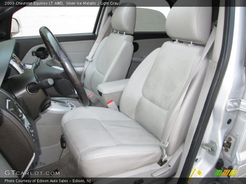 Silver Ice Metallic / Light Gray 2009 Chevrolet Equinox LT AWD