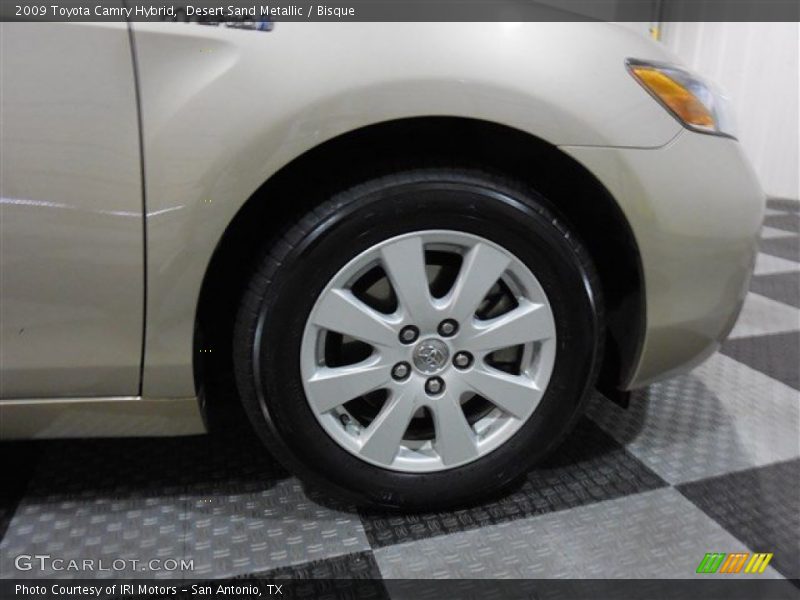 Desert Sand Metallic / Bisque 2009 Toyota Camry Hybrid