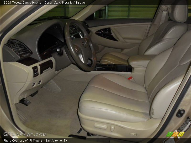 Desert Sand Metallic / Bisque 2009 Toyota Camry Hybrid
