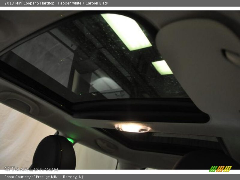 Pepper White / Carbon Black 2013 Mini Cooper S Hardtop
