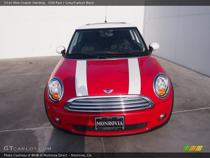 Chili Red / Grey/Carbon Black 2010 Mini Cooper Hardtop