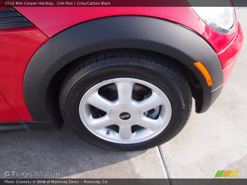 Chili Red / Grey/Carbon Black 2010 Mini Cooper Hardtop