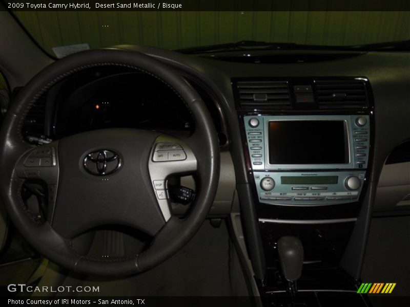 Desert Sand Metallic / Bisque 2009 Toyota Camry Hybrid