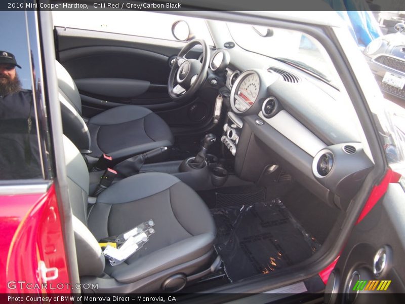 Chili Red / Grey/Carbon Black 2010 Mini Cooper Hardtop