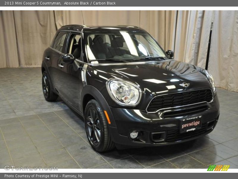Absolute Black / Carbon Black 2013 Mini Cooper S Countryman