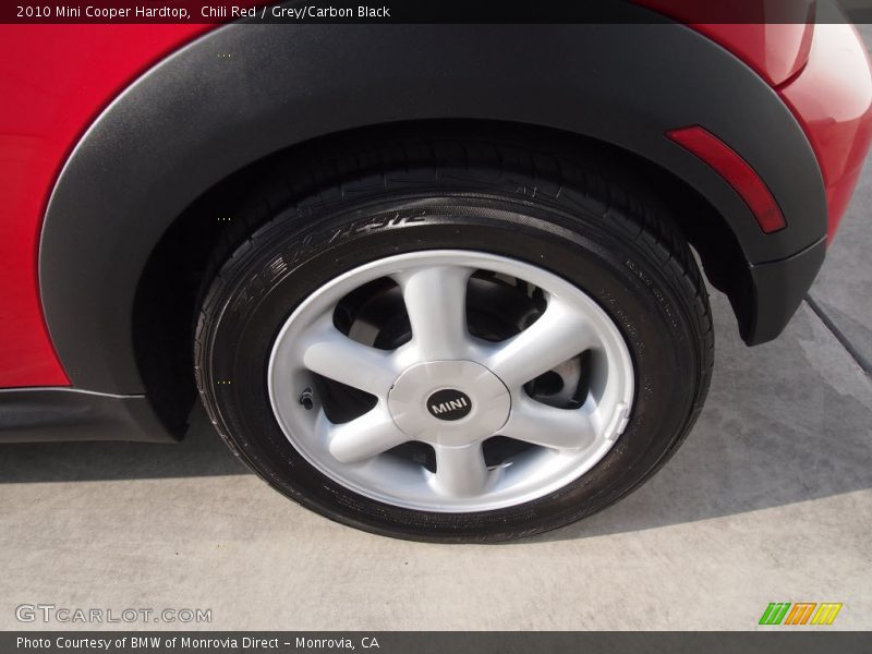 Chili Red / Grey/Carbon Black 2010 Mini Cooper Hardtop