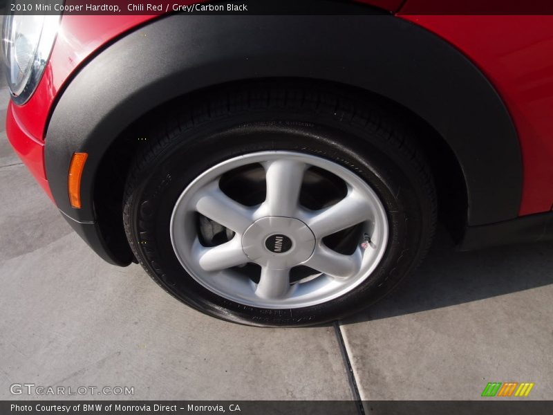 Chili Red / Grey/Carbon Black 2010 Mini Cooper Hardtop