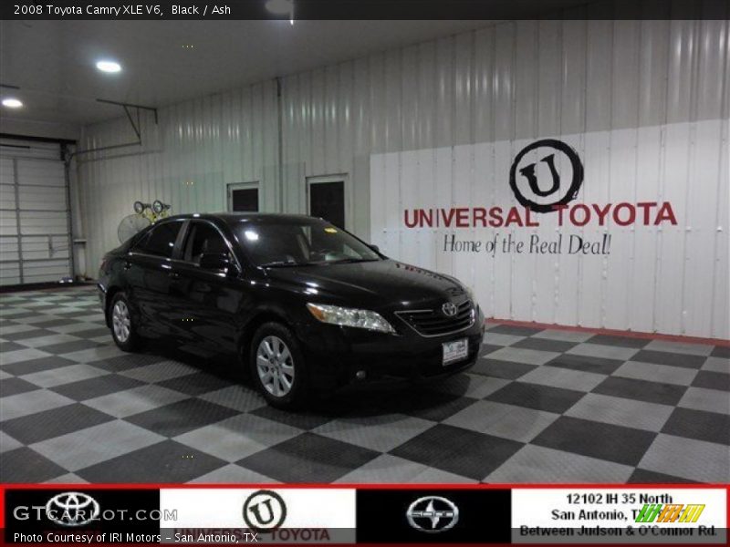 Black / Ash 2008 Toyota Camry XLE V6