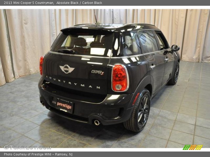 Absolute Black / Carbon Black 2013 Mini Cooper S Countryman