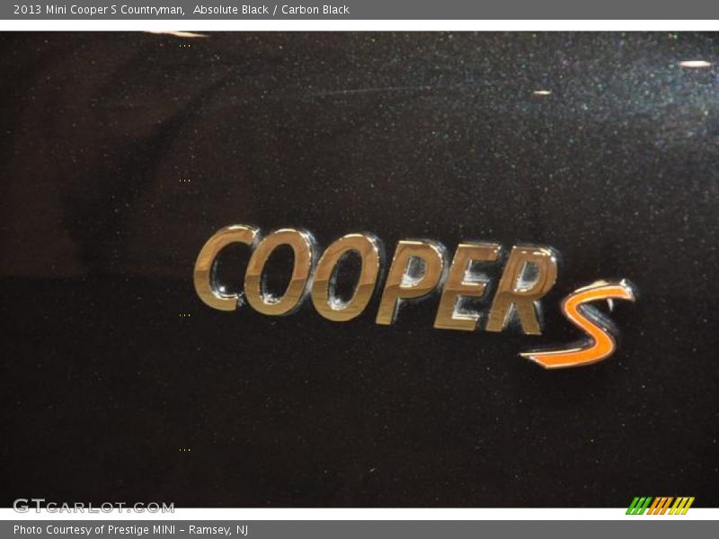 Absolute Black / Carbon Black 2013 Mini Cooper S Countryman