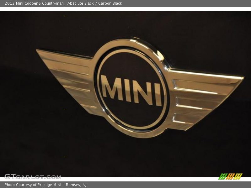 Absolute Black / Carbon Black 2013 Mini Cooper S Countryman