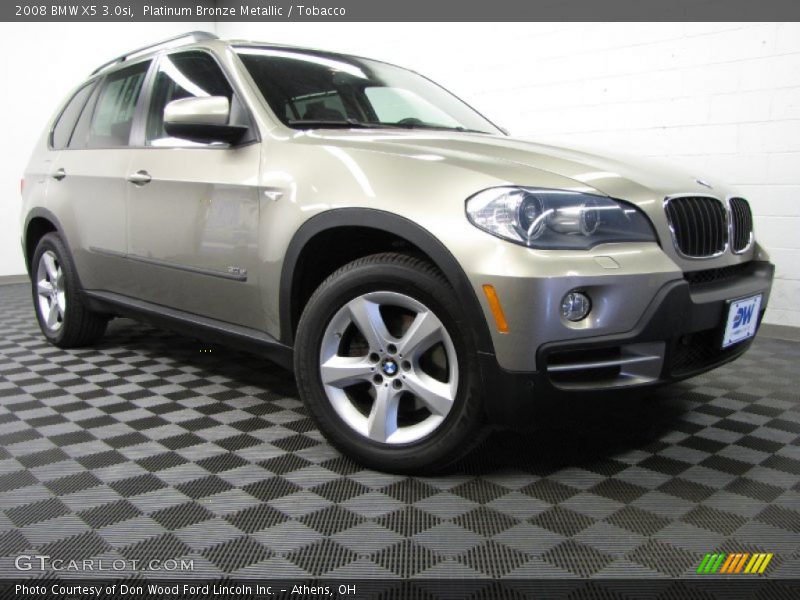 Platinum Bronze Metallic / Tobacco 2008 BMW X5 3.0si