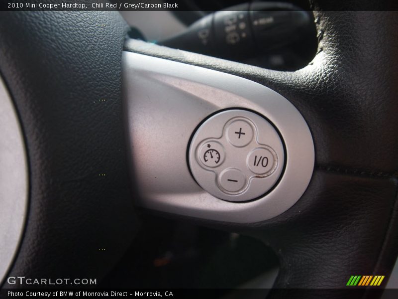 Chili Red / Grey/Carbon Black 2010 Mini Cooper Hardtop