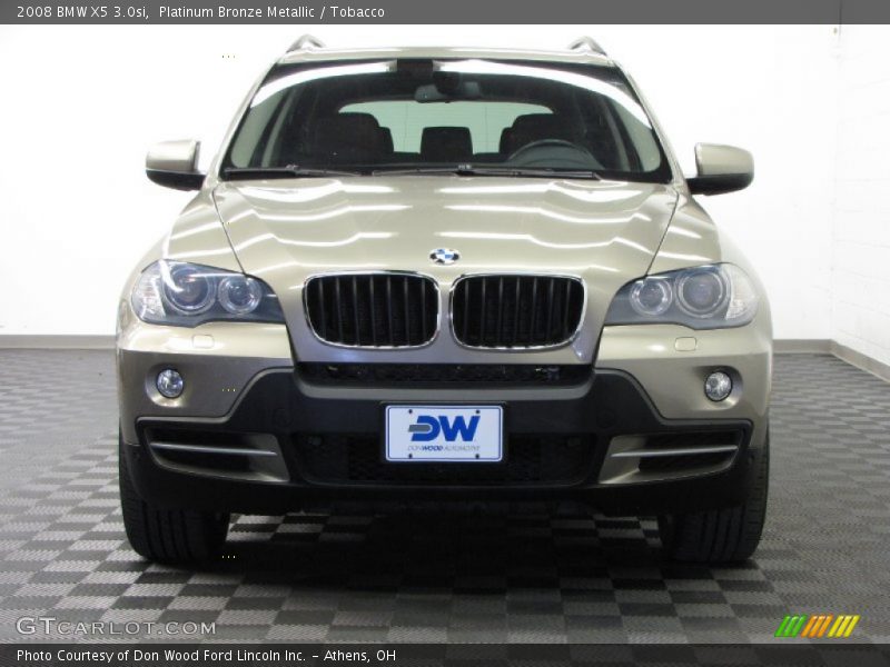 Platinum Bronze Metallic / Tobacco 2008 BMW X5 3.0si
