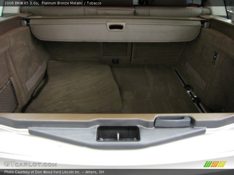 Platinum Bronze Metallic / Tobacco 2008 BMW X5 3.0si