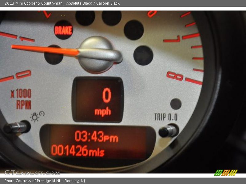 Absolute Black / Carbon Black 2013 Mini Cooper S Countryman
