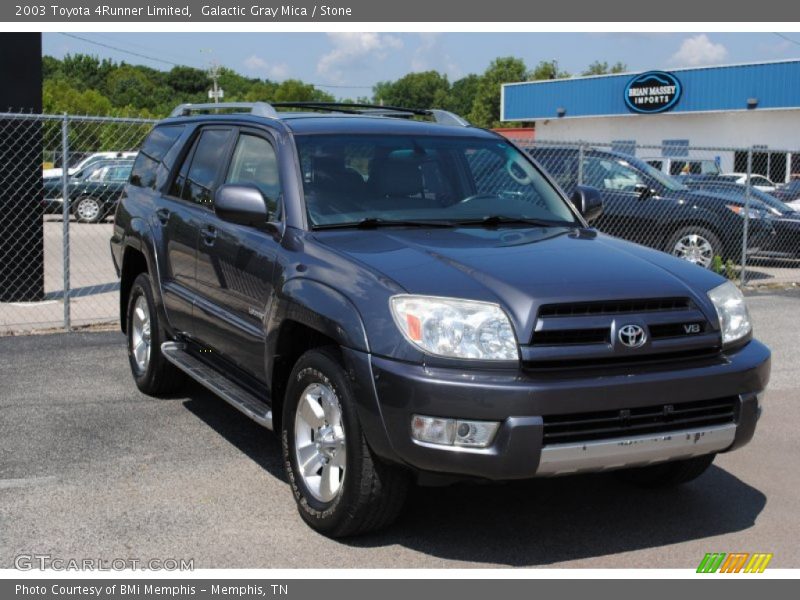 Galactic Gray Mica / Stone 2003 Toyota 4Runner Limited