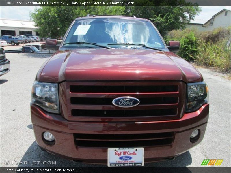 Dark Copper Metallic / Charcoal Black 2008 Ford Expedition EL Limited 4x4