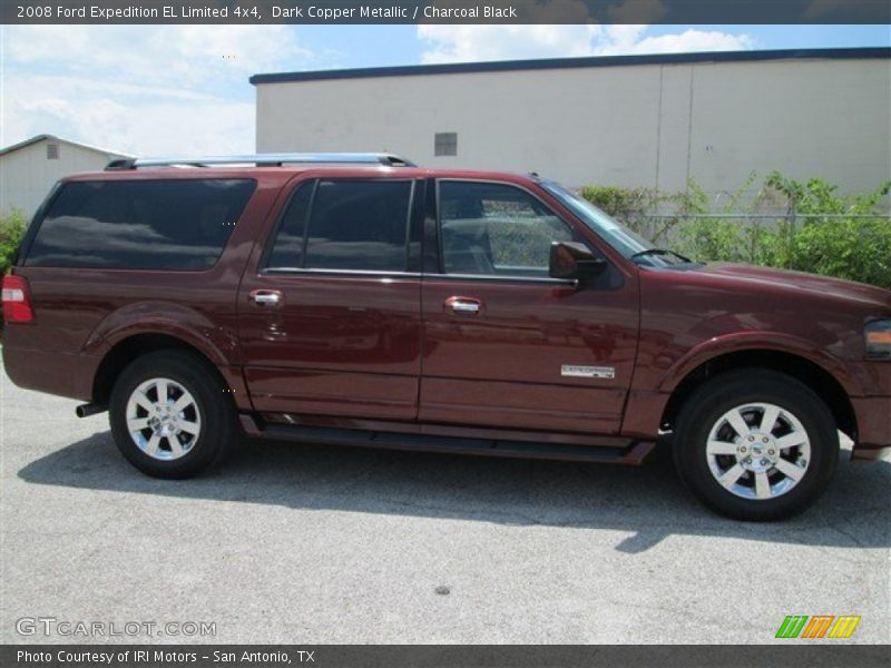 Dark Copper Metallic / Charcoal Black 2008 Ford Expedition EL Limited 4x4