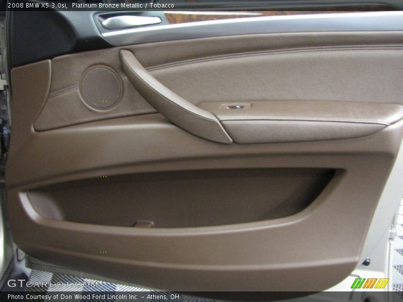 Platinum Bronze Metallic / Tobacco 2008 BMW X5 3.0si