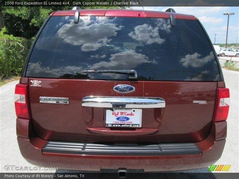 Dark Copper Metallic / Charcoal Black 2008 Ford Expedition EL Limited 4x4