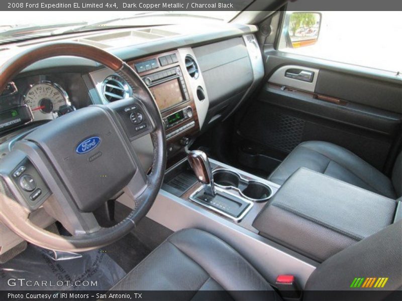 Dark Copper Metallic / Charcoal Black 2008 Ford Expedition EL Limited 4x4