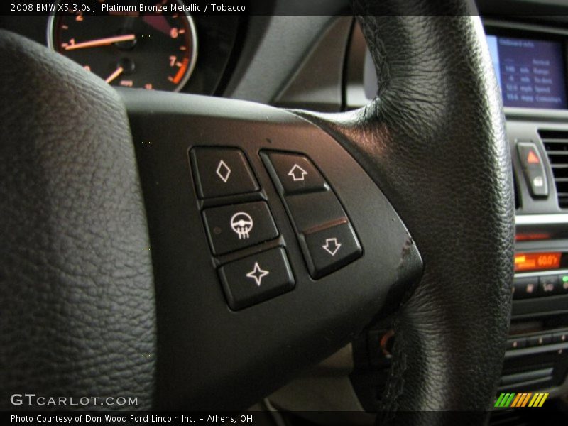 Platinum Bronze Metallic / Tobacco 2008 BMW X5 3.0si