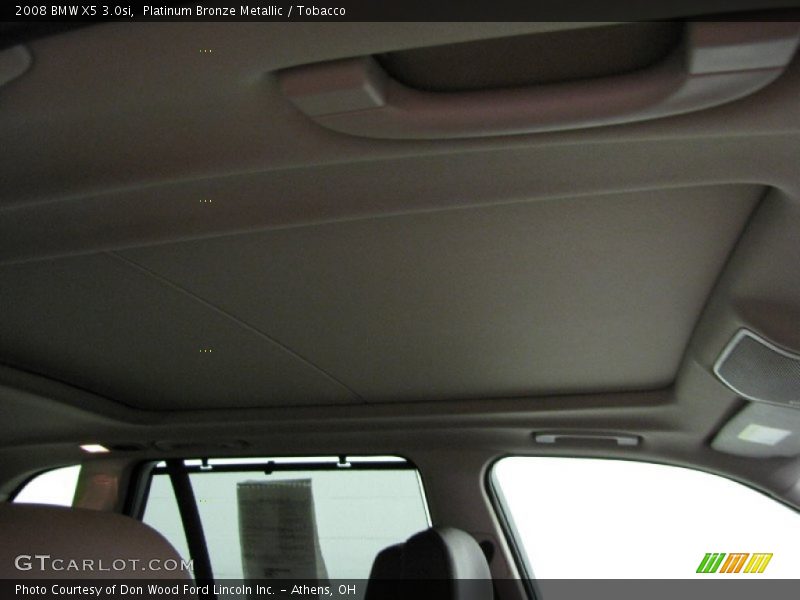 Platinum Bronze Metallic / Tobacco 2008 BMW X5 3.0si