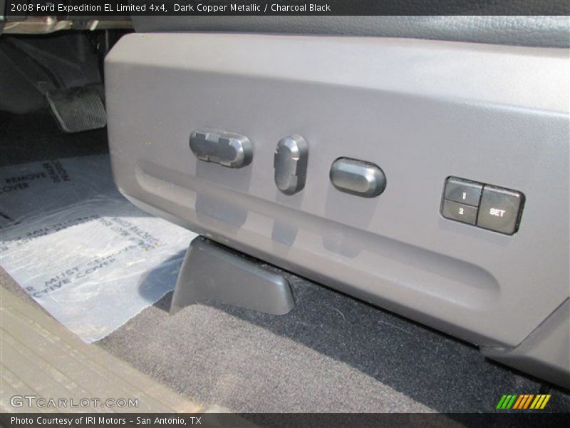 Dark Copper Metallic / Charcoal Black 2008 Ford Expedition EL Limited 4x4