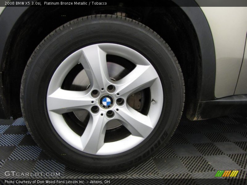 Platinum Bronze Metallic / Tobacco 2008 BMW X5 3.0si