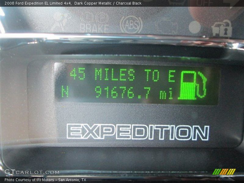 Dark Copper Metallic / Charcoal Black 2008 Ford Expedition EL Limited 4x4