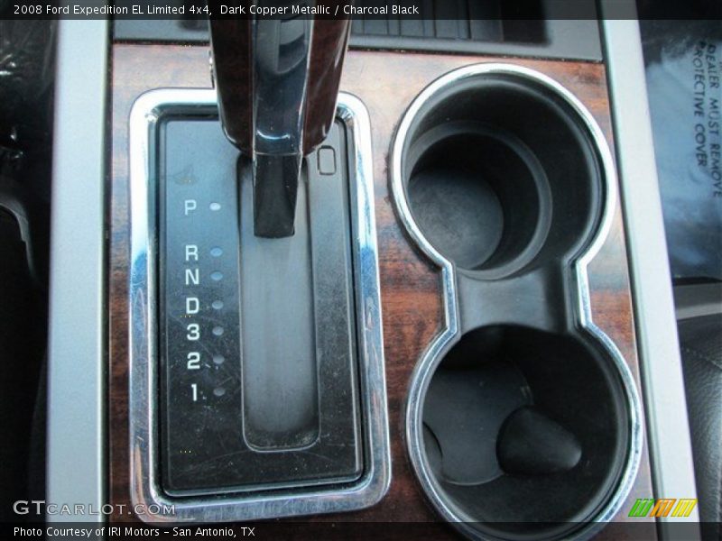 Dark Copper Metallic / Charcoal Black 2008 Ford Expedition EL Limited 4x4