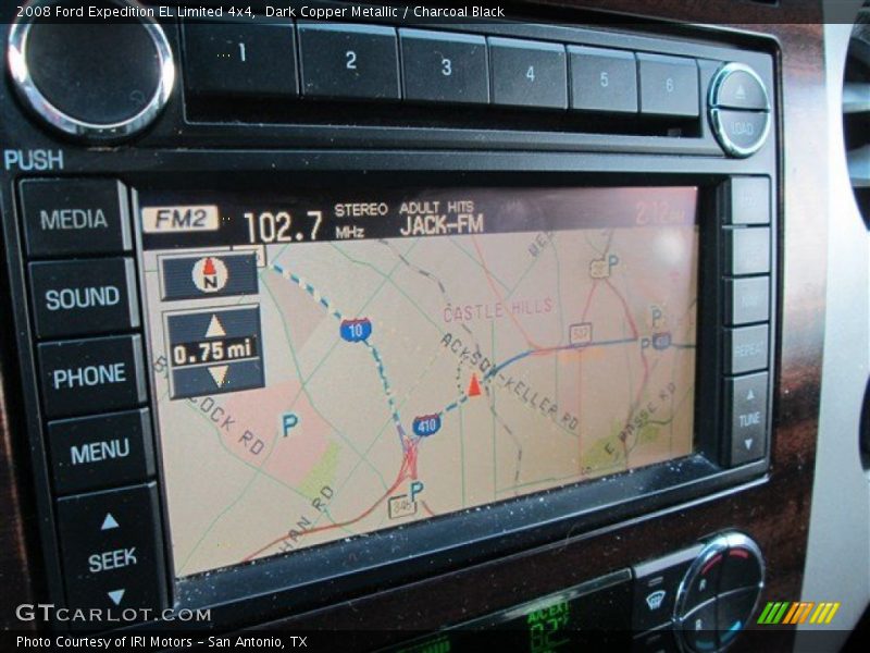 Dark Copper Metallic / Charcoal Black 2008 Ford Expedition EL Limited 4x4