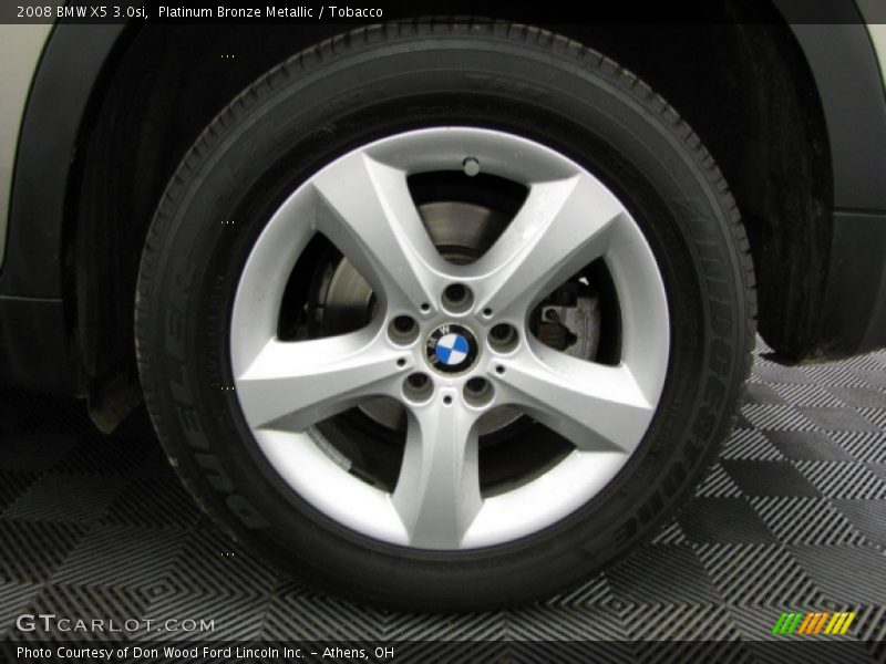 Platinum Bronze Metallic / Tobacco 2008 BMW X5 3.0si