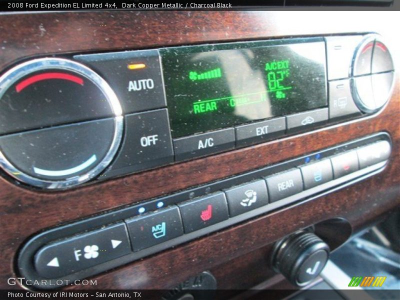 Dark Copper Metallic / Charcoal Black 2008 Ford Expedition EL Limited 4x4