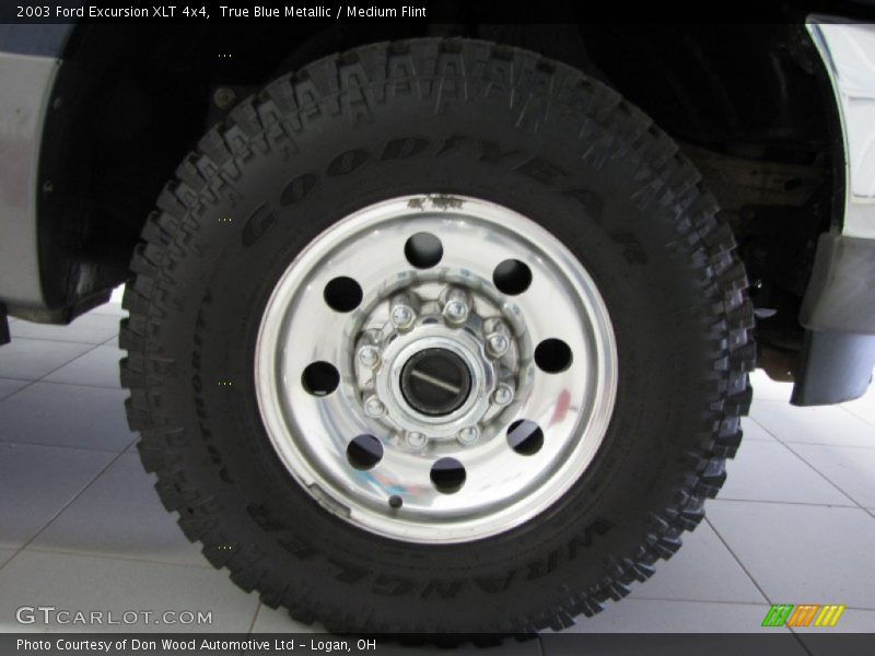 True Blue Metallic / Medium Flint 2003 Ford Excursion XLT 4x4