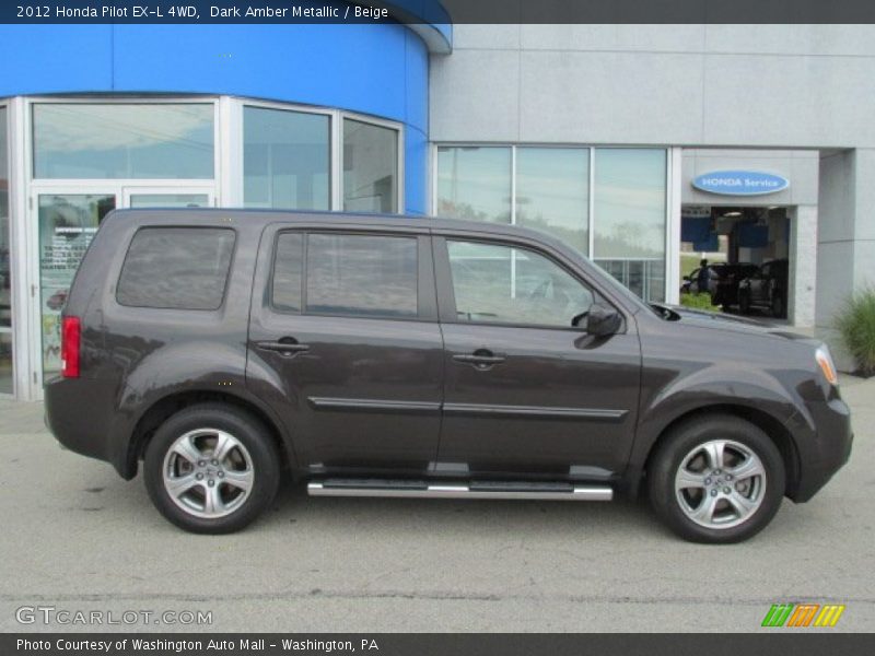  2012 Pilot EX-L 4WD Dark Amber Metallic