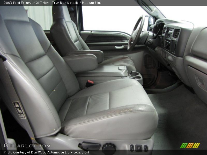 True Blue Metallic / Medium Flint 2003 Ford Excursion XLT 4x4