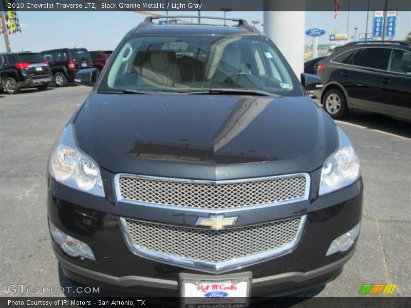Black Granite Metallic / Light Gray 2010 Chevrolet Traverse LTZ